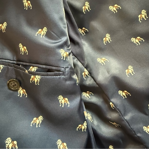 Ralph Lauren Men Classic Fit Ultraflex Corduroy English Bulldog Sport Coat 46R - Picture 9 of 11